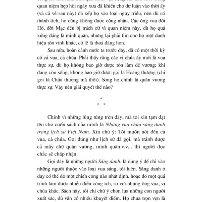 Những Vua Chúa Sáng Danh Trong Lịch Sử Việt Nam