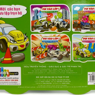 Vui Vào Lớp 1 - Cùng Siêu Xe Luyện Chữ Đẹp - Tập 2