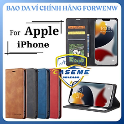 Bao Da Dạng Ví Dành Cho iPhone Air, iPhone 17, iPhone 17 Pro, iPhone 17 Pro Max Forwenw Cao Cấp Sang Trọng - Hàng Chính Hãng