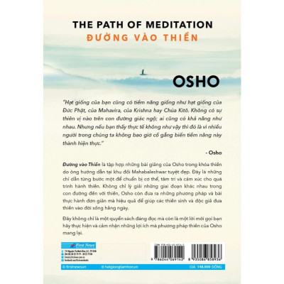 Sách - Đường Vào Thiền - Osho