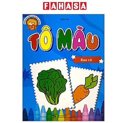 Sách - Khám Phá Thế Giới Xung Quanh - Tô Màu Rau Củ