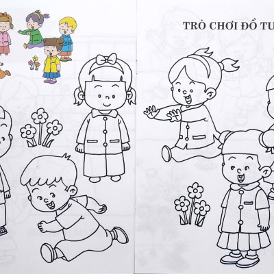 Bé Tô Màu Trò Chơi Dân Gian - Tập 3