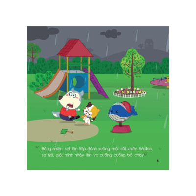 Kỹ Năng Sống - Cùng Wolfoo Rèn Kỹ Năng An Toàn - Khi Xảy Ra Mưa Bão - Bản Quyền