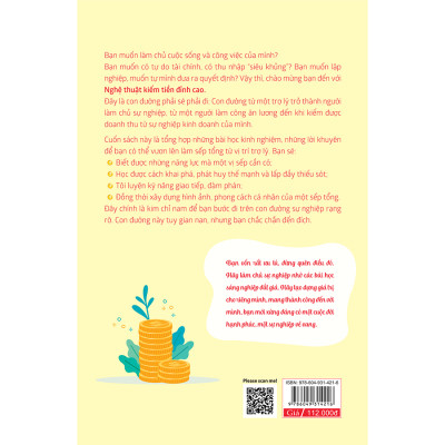 Cuốn sách: Nghệ Thuật Kiếm Tiền Đỉnh Cao - Đer Trở Thành Nhân Viên Xuất Sắc