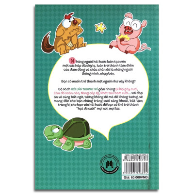 Sách Thiếu Nhi- Hỏi đáp nhanh trí - Nâng cấp IQ (Tái bản 2023)- 2HBooks