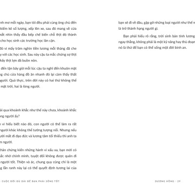 Cuộc Đời Đủ Dài Để Bạn Phải Sống Tốt