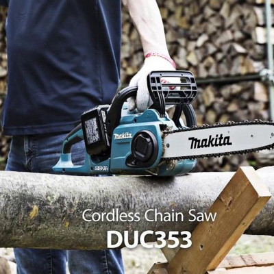 MÁY CƯA XÍCH DÙNG PIN 18V 350MM MAKITA DUC353Z (KHÔNG KÈM PIN VÀ SẠC) - HÀNG CHÍNH HÃNG