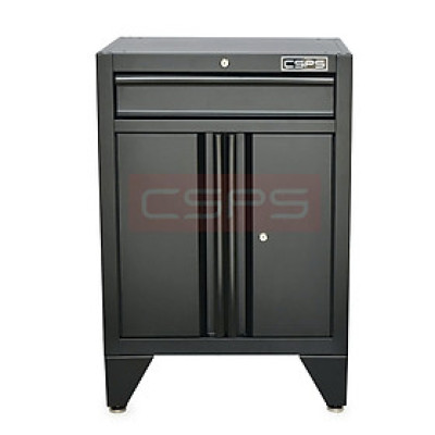 Tủ dụng cụ CSPS 61cm - 01 hộc kéo màu đen có chân tủ