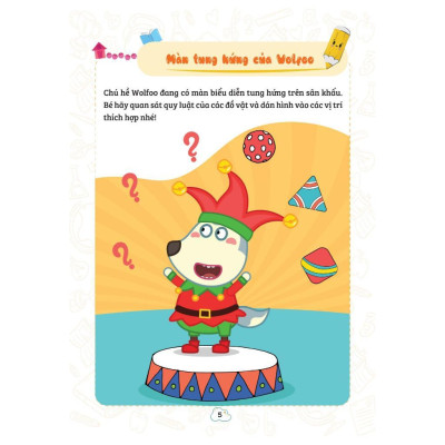 Sách - Wolfoo Khám Phá Toán Học Vui 4 - 1980 Books