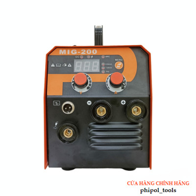 Máy hàn PHIPOL TOOLS MIG-200 siêu khoẻ, hàn không khí điện 220V, tặng kèm nhiều phụ kiện - Hàng Chính Hãng