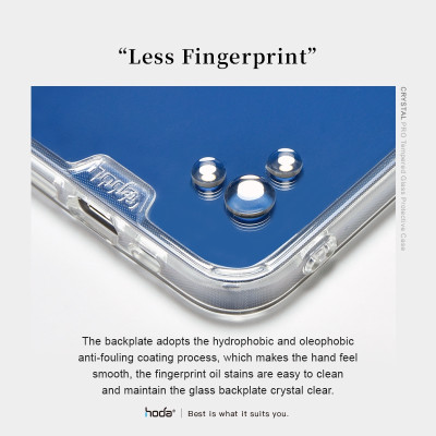 Ốp lưng dành cho iPhone 14 Pro/14 Pro Max/13/13 Pro/13 Pro Max HODA Crystal Pro Glass - Hàng Nhập Khẩu