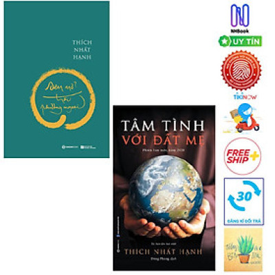 Combo Tâm Tình Với Đất Mẹ Và Sen Nở Trời Phương Ngoại ( Tặng sổ tay)