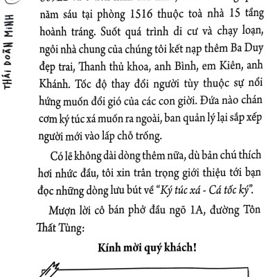 Ký Túc Xá - Cá Tốc Ký - Chuyện Trời Ơi Đất Hỡi Của Sinh Viên Mặc Áo Blouse Trắng