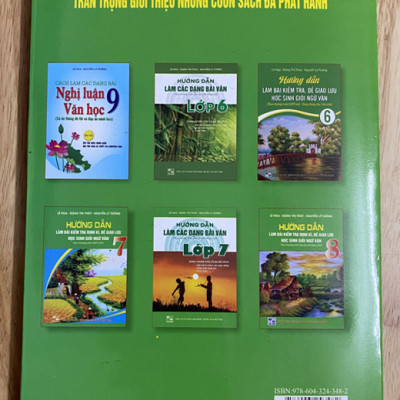 Hướng dẫn làm các dạng bài văn lớp 8 - Theo chương trình giáo dục phổ thông mới (Dùng chung cho cả ba bộ sách: Kết nối tri thức với cuộc sống - Chân trời sáng tạo - Cánh diều)