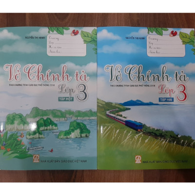 Sách - Vở chính tả lớp 3 - tập 2