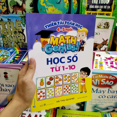 Thiên Tài Toán Học ( 4-5 Tuổi) - Học Số Từ 1-10