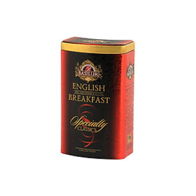 Trà đen Ceylon Basilur English Breakfast cao cấp – 100g (Hộp thiếc)