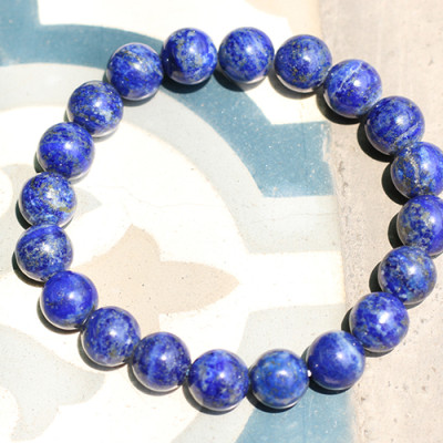 Vòng Tay Đá Lapis Lazuli 8mm Ngọc Quý Gemstones GA116