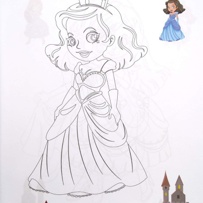 Bé Tập Tô Màu Công Chúa (Tập 2)