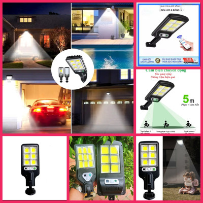 1 ĐÈN CHIẾU SÁNG ĐIỆN NĂNG LƯỢNG MẶT TRỜI CẢM BIẾN TỰ ĐỘNG BẬT TẮT ĐÈN ÁNH SÁNG HỒNG NGOẠI THÔNG MINH