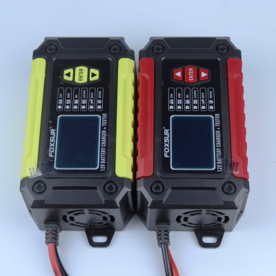 Công Nghệ Nhật Bản - Bộ Sạjc & Test Ắc Quy FOXSUR 12V 3AH-100AH 2IN1 – ĐÈN TRANG TRÍ