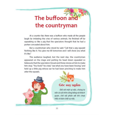 100 Truyện Ngụ Ngôn Song Ngữ Anh - Việt Hay Nhất - Bản Quyền