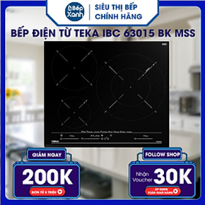 Bếp điện từ TEKA IBC 63015 BK MSS - Hàng Chính Hãng