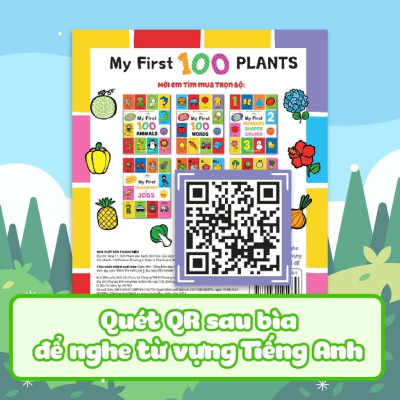 Sách - My First 100 Plants - Thế Giới Thực Vật - Megabook