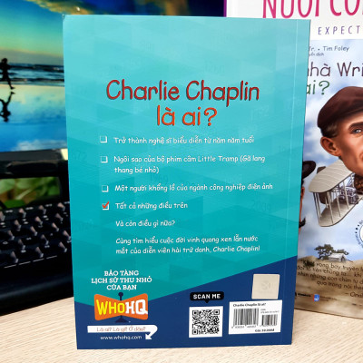 Sách - Bộ Sách Chân Dung - Những Người Thay Đổi Thế Giới: Charlie Chaplin Là Ai? 59K