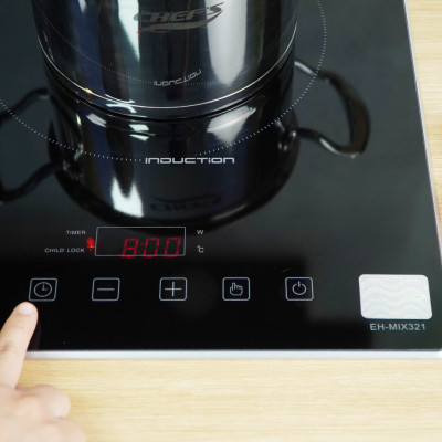 Bếp điện từ (1 từ 1 hồng ngoại) Chefs EH-MIX321 - HÀNG CHÍNH HÃNG