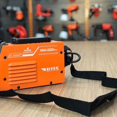 MÁY HÀN QUE ĐIỆN TỬ BTEC MMA 200E PRO (1.6-4LY)- HÀNG CHÍNH HÃNG