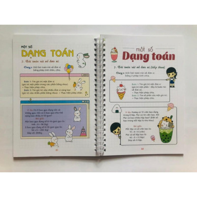 Sách Số tay Takenote lớp 4: Toán + Tiếng Việt 4-5 Khổ A5 (Phiên Bản Mới Nhất)