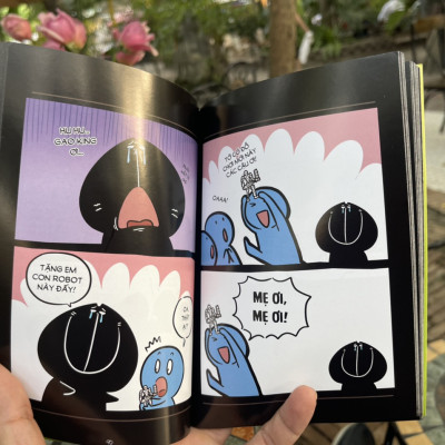 MÈO MỐC & THẾ GIỚI DIỆU KỲ MÀU XÁM - Mèo Mốc – Skybooks – bìa mềm, in màu