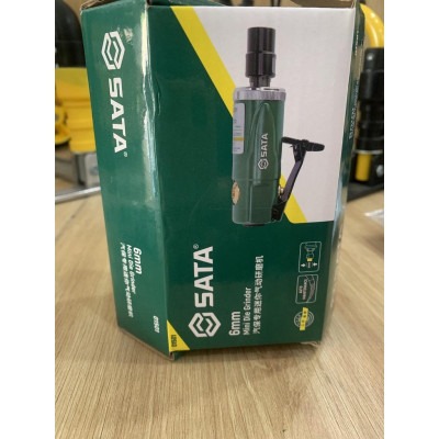 Máy mài khí nén mini 6mm SATA 01501 dùng trong garage sửa xe ô tô - Hàng chính hãng