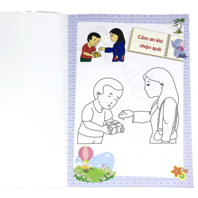 Dành Cho Trẻ Mầm Non - Tập Tô Màu Mẫu Giáo - Chủ Đề Kỹ Năng Sống (2022)