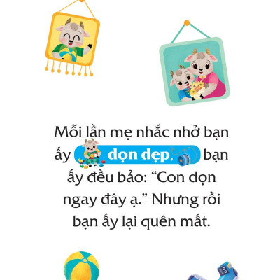 Truyện Tranh Song Ngữ Việt-Anh Cho Bé - Đồ Đạc Gọn Gàng, Sẵn Sàng Sử Dụng - You Find Things More Easily When You Keep Them Orderly