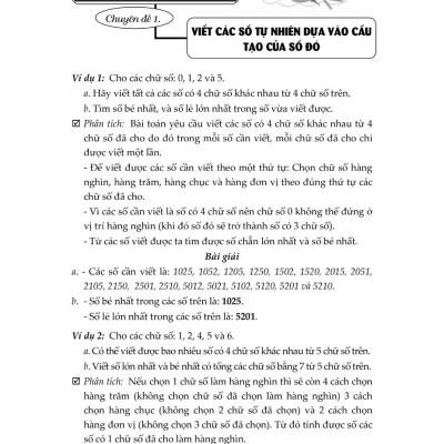 Chuyên Đề Bồi Dưỡng Học Sinh Giỏi Toán 4