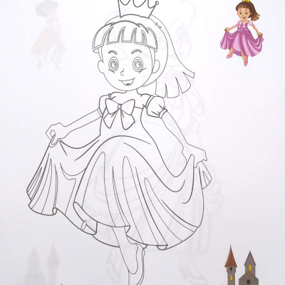 Bé Tập Tô Màu Công Chúa (Tập 2)