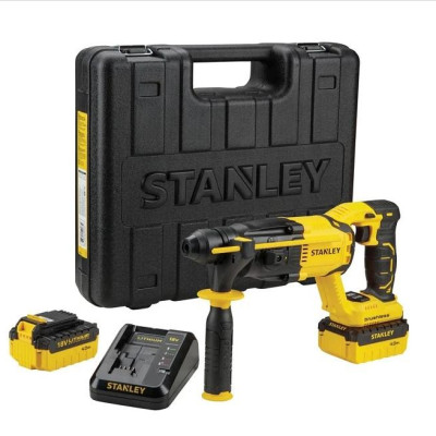 MÁY KHOAN CẦM TAY 18V/BL-3 CHỨC NĂNG 26MM STANLEY SBR20M2K-B1- HÀNG CHÍNH HÃNG