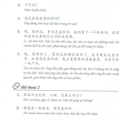 Giao Tiếp Tiếng Trung Dành Cho Bán Hàng