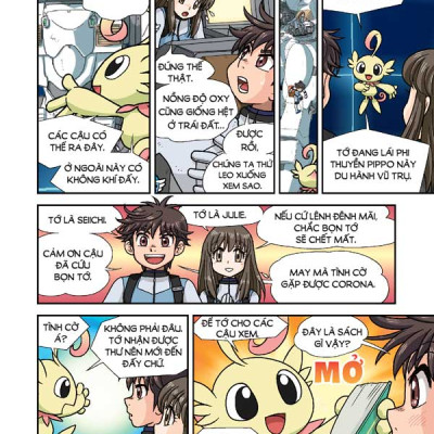 Truyện tranh manga Nhiệm Vụ Khoa Học Kỳ Bí tập 9: Bay tới tận cùng vũ trụ!