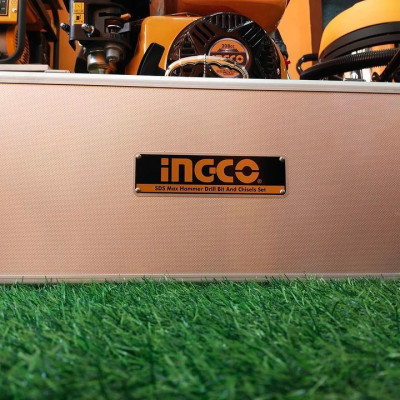 BỘ MŨI KHOAN BÊ TÔNG GÀI SDS MAX VÀ MŨI ĐỤC INGCO AKD5075 - HÀNG CHÍNH HÃNG