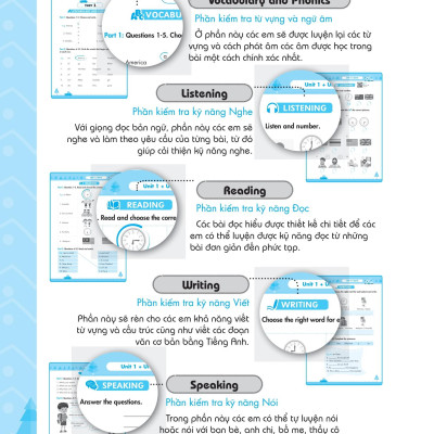 Big 4 - Bộ Đề Tự Kiểm Tra 4 Kỹ Năng Nghe-Nói-Đọc-Viết Tiếng Anh Lớp 4 - Tập 1 (Cơ Bản Và Nâng Cao)