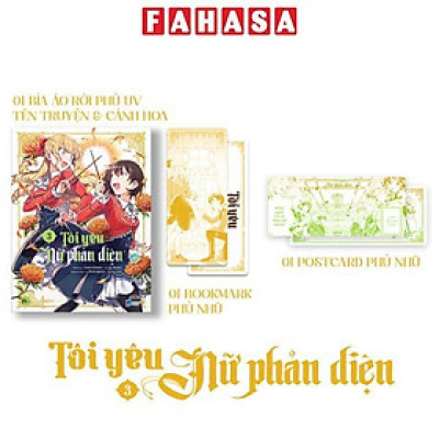 [Manga] Tôi Yêu Nữ Phản Diện - Tập 3 - Tặng Kèm Bìa Áo Rời Phủ UV + Bookmark Phủ Nhũ + Postcard Phủ Nhũ