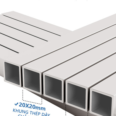 Kệ sách 2 tầng thông minh để bàn làm việc thương hiệu IGA - GM118