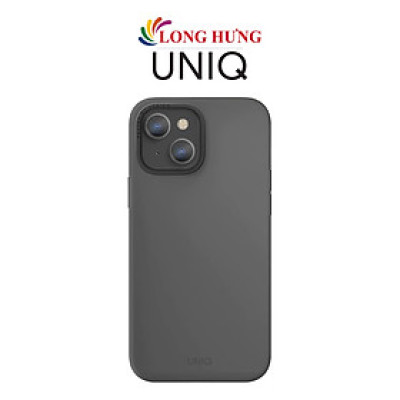 Ốp lưng chống vân tay hỗ trợ sạc không dây Uniq Hybrid MagS-Compatible Lino Hue iP 13 Series - Hàng chính hãng