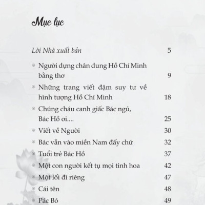 Hồ Chí Minh - Người tin ở con người (bản in 2024)