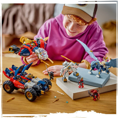 Đồ Chơi Lắp Ráp Chiến Giáp Kết Hợp Của Zane LEGO NINJAGO 71834 (1187 chi tiết)