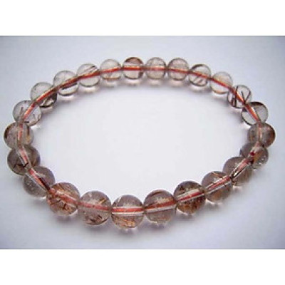 Vòng Tay Đá Thạch Anh Tóc Đỏ TA-219