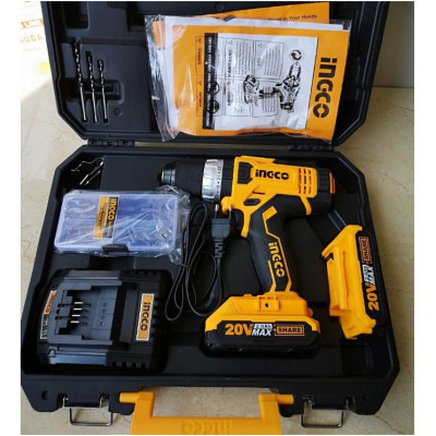 MÁY KHOAN BÚA DÙNG PIN 20V (2.0- 13MM) INGCO CIDLI20031 - HÀNG CHÍNH HÃNG